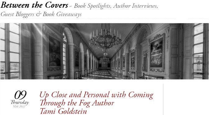 Q&A with Tami on the Between The Covers blog